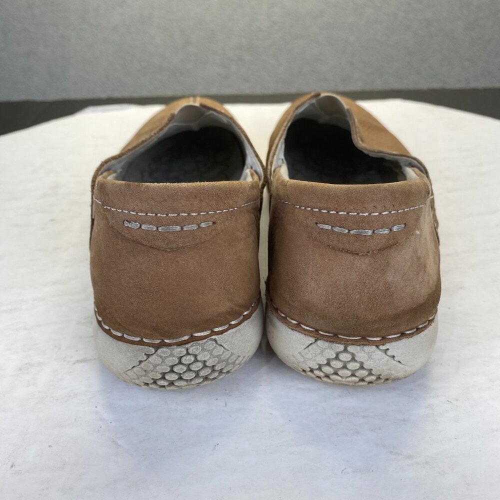 Josef Seibel Fergey Women's Size 38 Brown Leather Slip On Loafers,Comfort - Picture 14 of 16